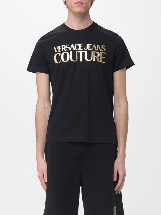 26SS 베르사체 반팔 티셔츠 80GAHT00CJ00T G89 Black