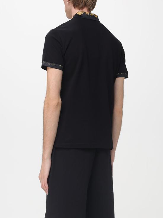 26SS 베르사체 폴로 티셔츠 80GAGT12CJ01T G89 Black - VERSACE