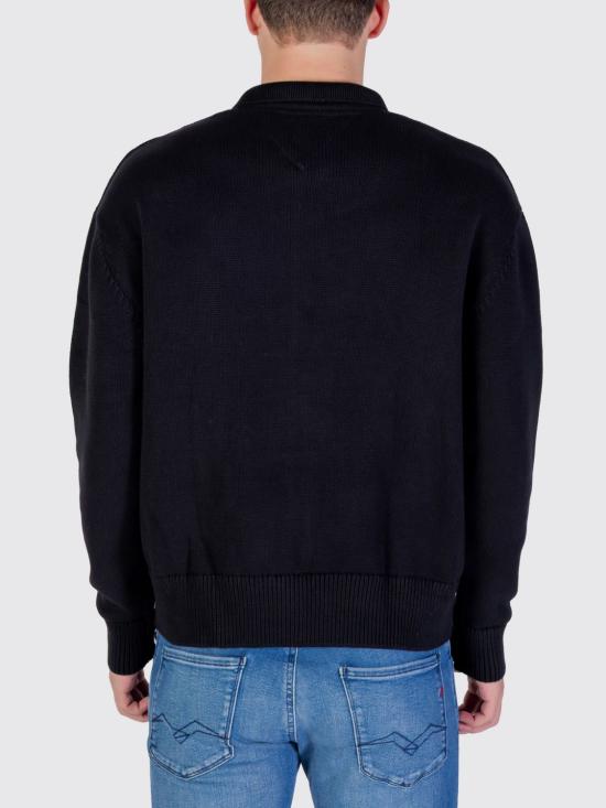 25FW 토미진 스웨터 DM0DM22106 BDS Black - TOMMY JEANS