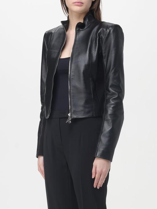 26SS 파트리지아페페 가죽 자켓 CO0001L1HZ K103 Black - PATRIZIA PEPE