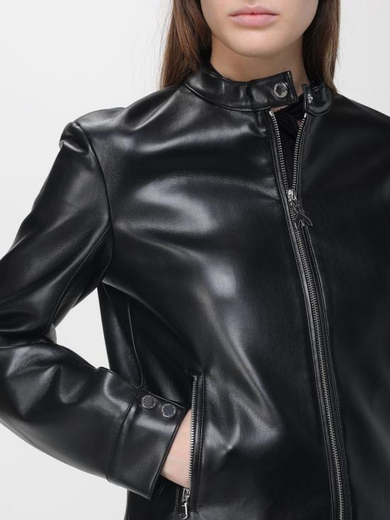 26SS 파트리지아페페 가죽 자켓 8O0223E005 K103 Black - PATRIZIA PEPE