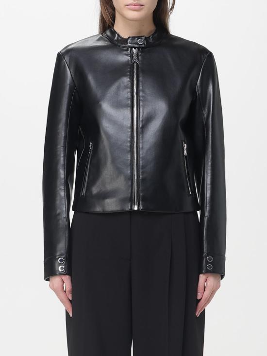 26SS 파트리지아페페 가죽 자켓 8O0223E005 K103 Black