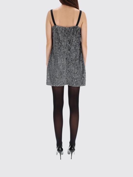 25FW 돌체앤가바나 롱 원피스 F60FNZFLSL5 S0998 Silver