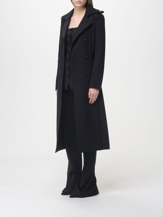 26SS 파트리지아페페 코트 8O0137A2AW K103 Black - PATRIZIA PEPE