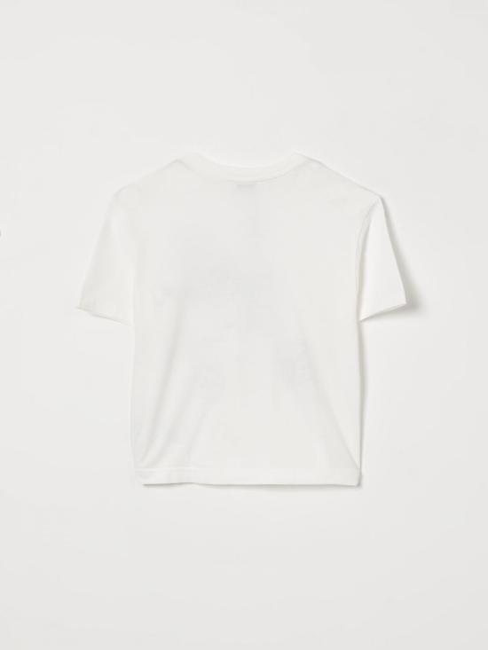 26SS [키즈] 돌체앤가바나 티셔츠 L4JTHVG7PZC W0111 White - DOLCE & GABBANA