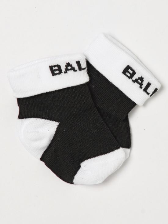 26SS [키즈] 발망 발목 양말 BYB580Z0553 999 Multicolor - BALMAIN