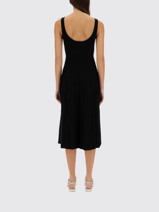 25FW 스타우드 롱 원피스 45420126 BLK Black - STAUD