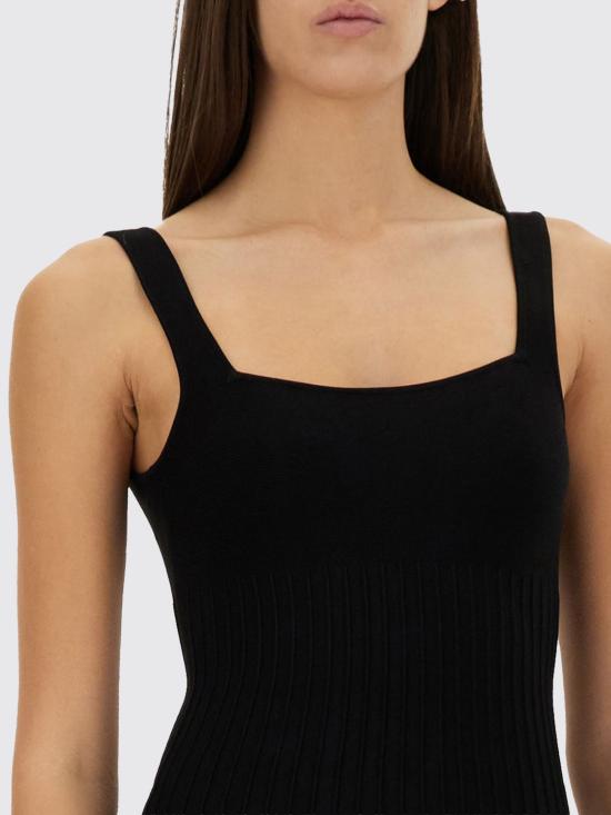 25FW 스타우드 롱 원피스 45420126 BLK Black - STAUD