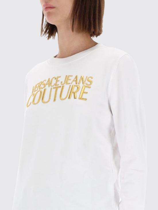 25FW 베르사체 스웨터 79HAIT06CF01T G03 White - VERSACE