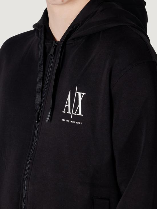 25FW 알마니 긴팔 티셔츠 XM000371AF10818 UC001 Black - ARMANI