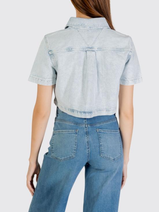 25FW 타미힐피거 셔츠 DW0DW21072 1AB Denim - TOMMY HILFIGER