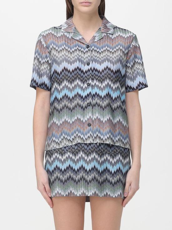 26SS 미소니 셔츠 DS26SJ03BR014T S91RM Multicolor