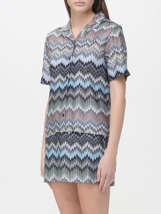 26SS 미소니 셔츠 DS26SJ03BR014T S91RM Multicolor - MISSONI