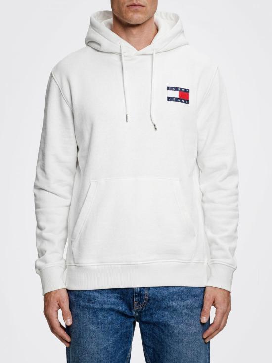 25FW 토미진 긴팔 티셔츠 DM0DM20738 YBR White