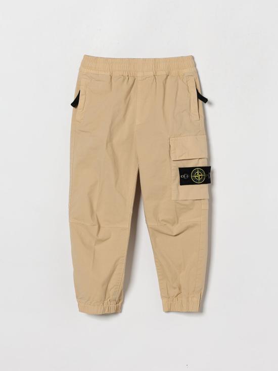 26SS [키즈] 스톤 아일랜드 스트레이트 팬츠 3100003S0001 V0090 Beige