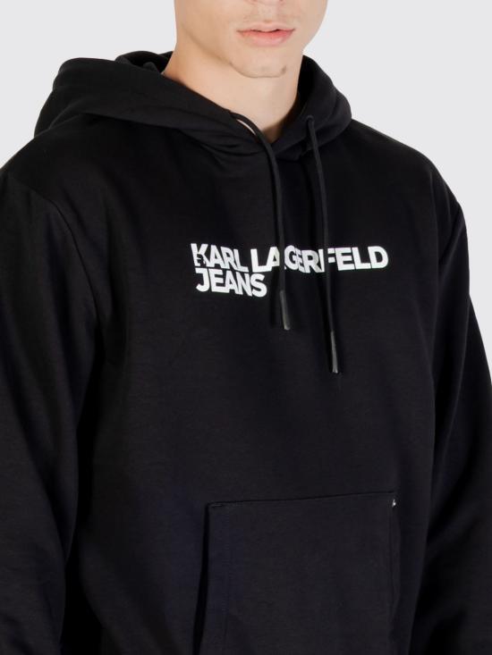 25FW 칼라거펠트 긴팔 티셔츠 A2M20049 999 Black - KARL LAGERFELD