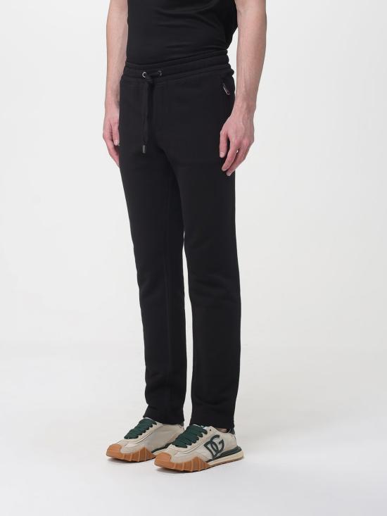 26SS 돌체앤가바나 스트레이트 팬츠 G4ZCATG7P1C N0000 Black - DOLCE & GABBANA