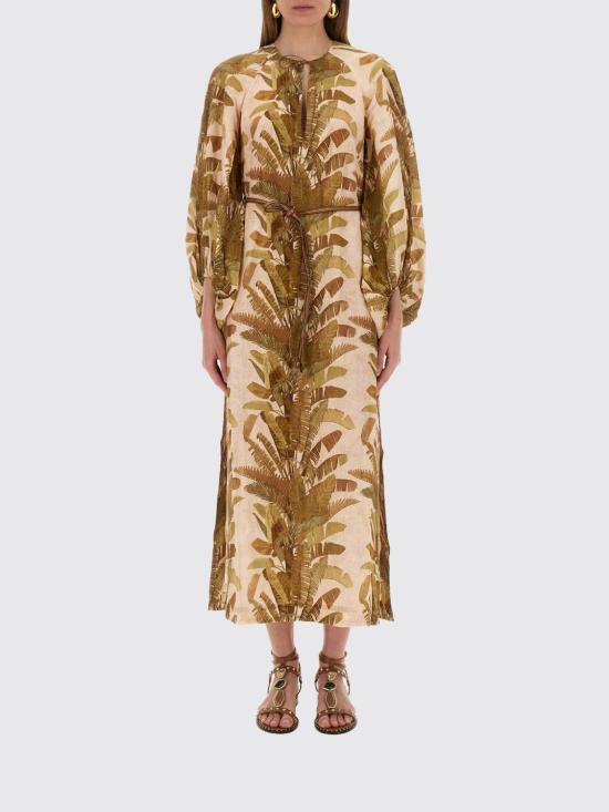 25FW 짐머만 롱 원피스 3709DSS253 GRPM Green