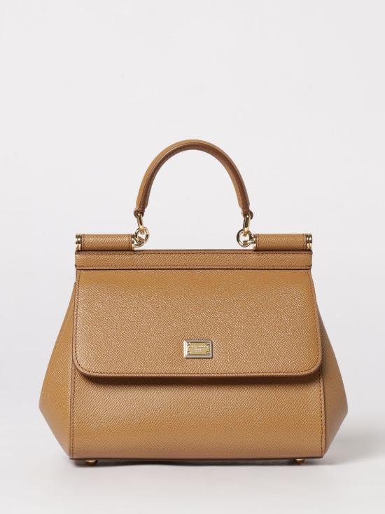 26SS 돌체앤가바나 미디움 시실리 핸드백 BB6003B1001 8M417 Brown