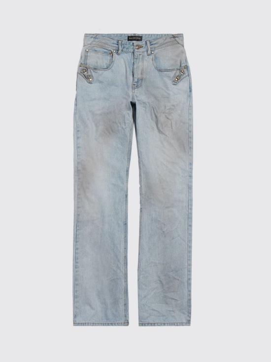 25FW 발렌시아가 데님 팬츠 849953TTW74 4200 Denim - BALENCIAGA