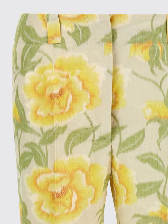 25FW 겐조 스트레이트 팬츠 FF52PA0939O1 01 Multicolor - KENZO