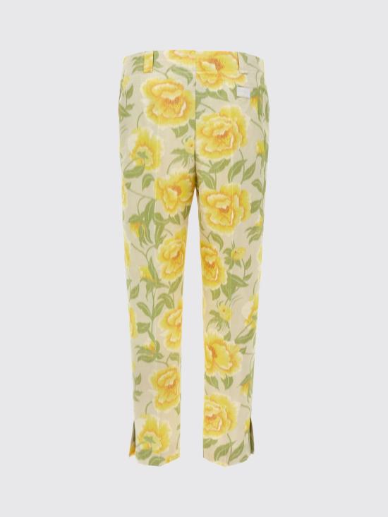 25FW 겐조 스트레이트 팬츠 FF52PA0939O1 01 Multicolor - KENZO