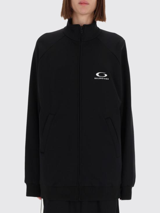 25FW 발렌시아가 트랙수트 컷아웃 드레스 838779TMV15 1000 Black