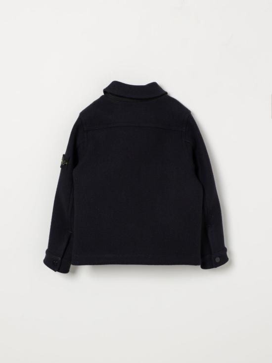 26SS [키즈] 스톤 아일랜드 캐주얼 자켓 100014S0206 V0020 Blue - STONE ISLAND