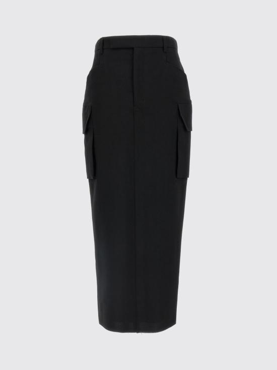 25FW 릭 오웬스 롱 스커트 RP02E4379WGP 09 Black