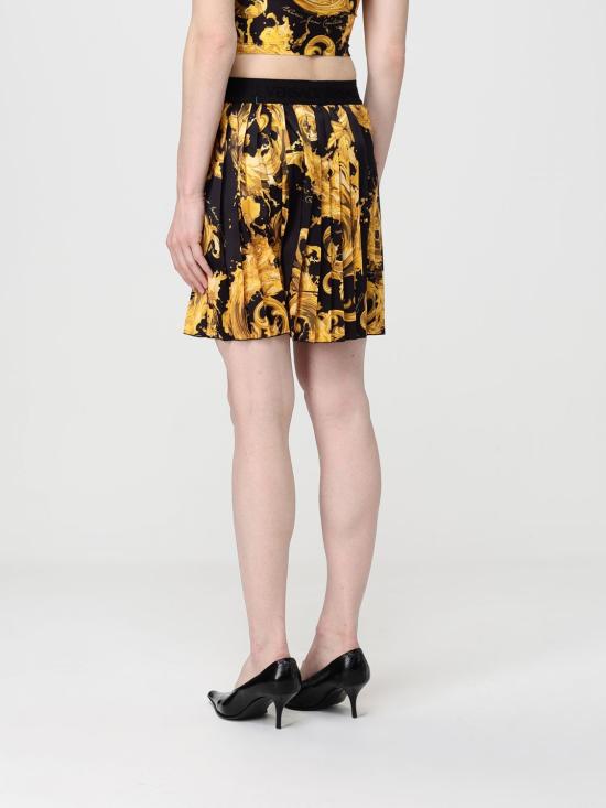 26SS 베르사체 숏 스커트 80HAE820NS834 G89 Black - VERSACE