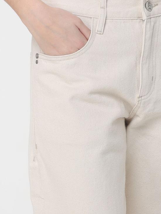 26SS 파트리지아페페 데님 팬츠 8P0766D129 B839 Beige - PATRIZIA PEPE