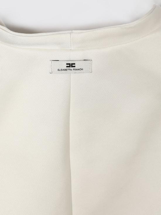 26SS [키즈] 엘리자베타프랜치 캐주얼 자켓 EFGC0770RA016 0004 Ivory - ELISABETTA FRANCHI