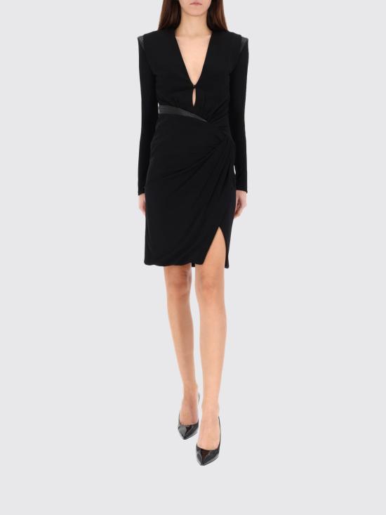 25FW 베르사체 롱 원피스 10216231A14475 1B000 Black - VERSACE