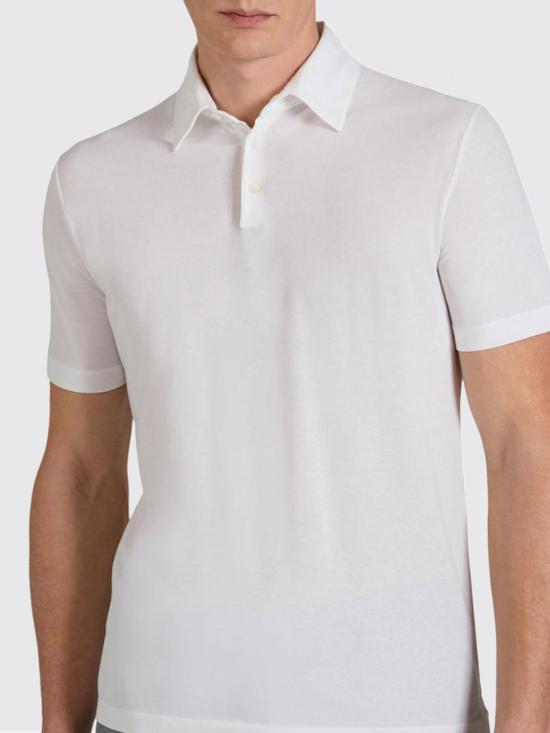 26SS 자노네 폴로 티셔츠 815159ZG380 Z0001 White - ZANONE