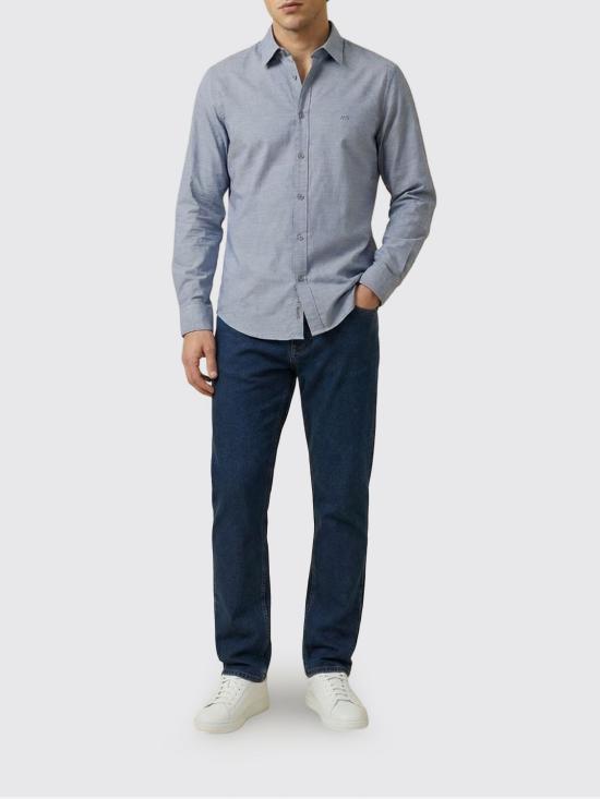 26SS 알마니 긴팔 셔츠 XM002112AF22548 UB113 Blue - ARMANI