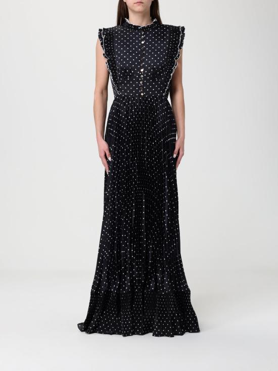 26SS 셀프 포트레이트 롱 원피스 SS26099XB Black