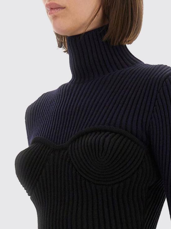 25FW 장 폴 고티에 스웨터 PO005K00159 00 Blue - JEAN PAUL GAULTIER