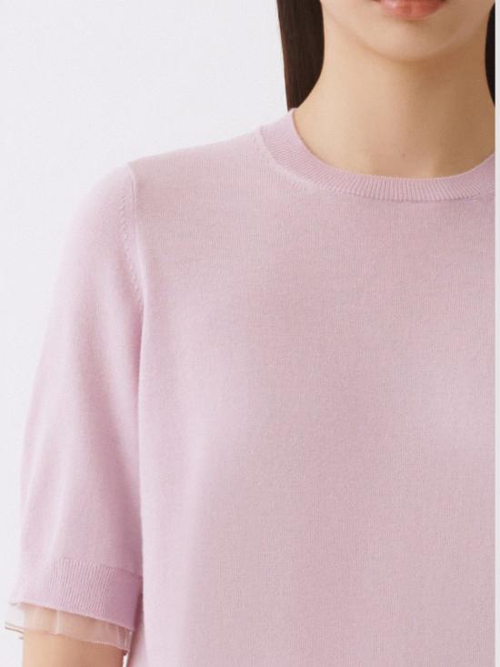 26SS 파비아나 필리피 스웨터 MAD266F042L930 2201 Pink - FABIANA FILIPPI