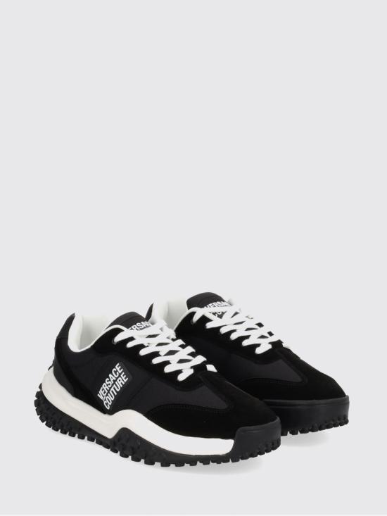 25FW 베르사체 스니커즈 79YA3SN4ZSD02 899 Black - VERSACE