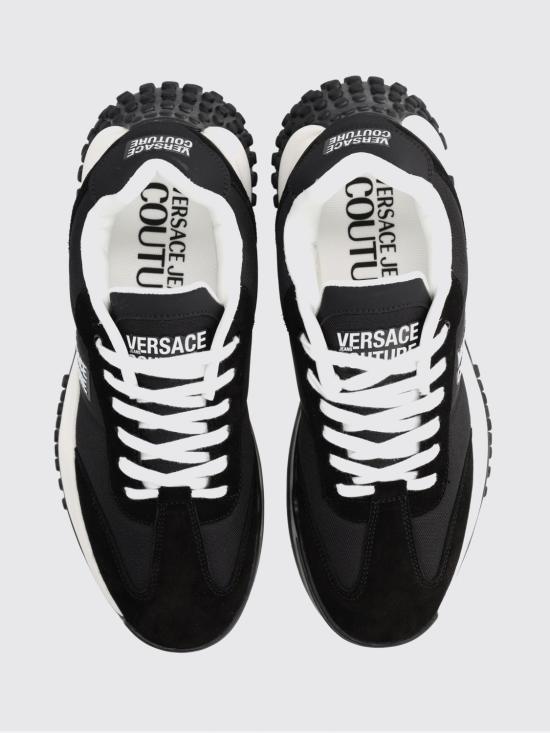 25FW 베르사체 스니커즈 79YA3SN4ZSD02 899 Black - VERSACE