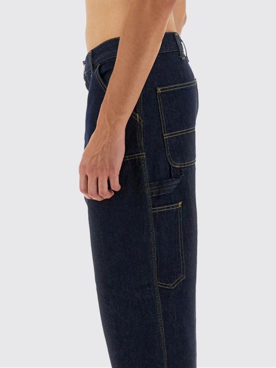 25FW 칼하트 WIP 스미스 데님 더블 니 팬츠 I032699 01 02 Navy - CARHARTT WIP