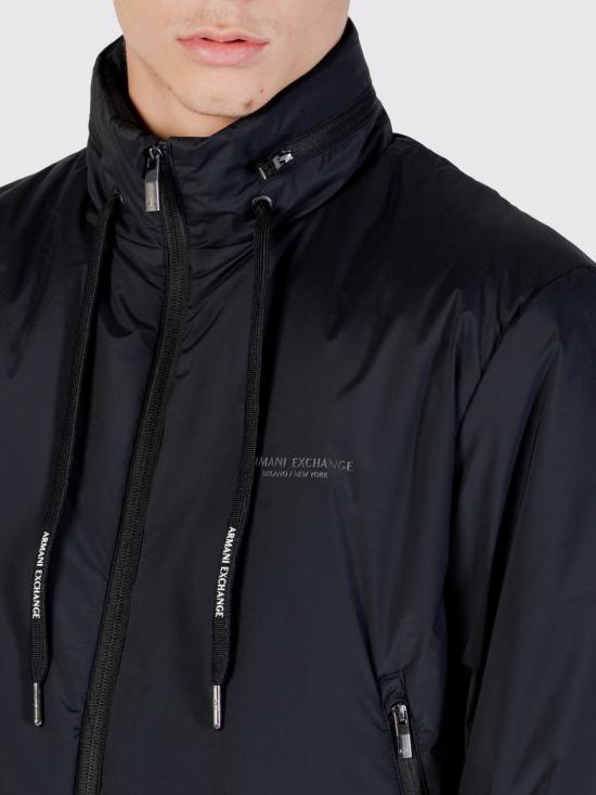 25FW 알마니 코트 XM001583AF19196 UC001 Black - ARMANI