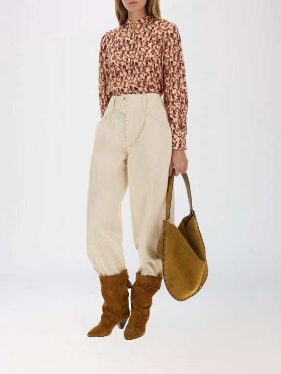 25FW 이자벨마랑 팬츠 PA0574FAC3G02I 23EC Blush Pink - ISABEL MARANT