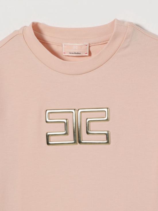 26SS [키즈] 엘리자베타프랜치 티셔츠 EGTS1070JE006 C125 Pink - ELISABETTA FRANCHI