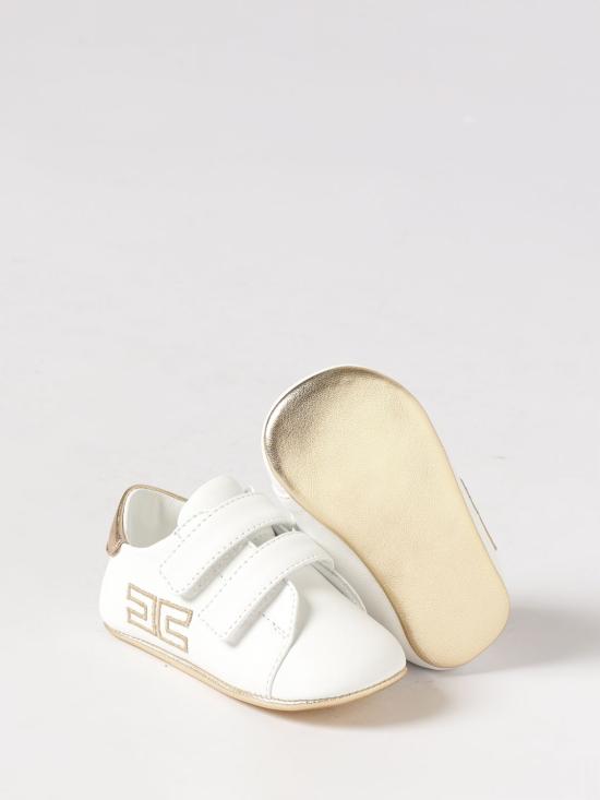 26SS [키즈] 엘리자베타프랜치 스니커즈 F0A9E04631731 B093 Ivory - ELISABETTA FRANCHI