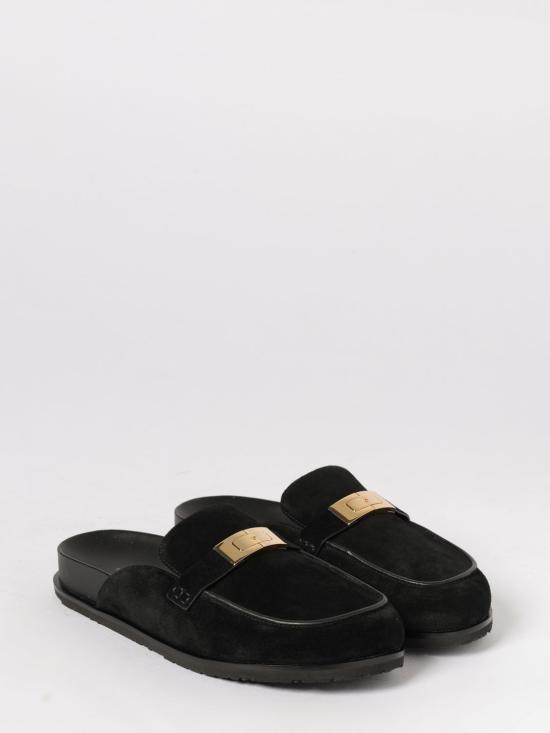 26SS 토리버치 뮬/슬리퍼 177967 006 Black - TORY BURCH