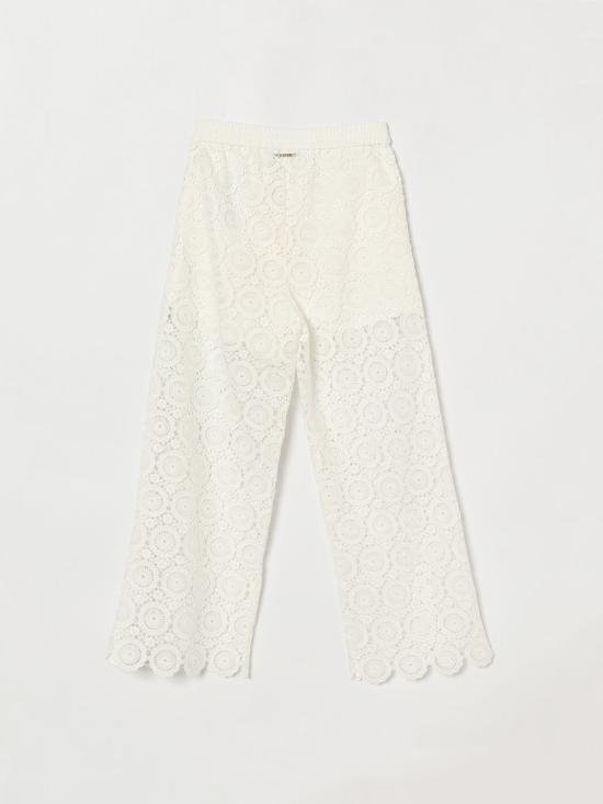 26SS [키즈] 트윈셋 트레이닝/조거 팬츠 261GJ2Q21 00526 White - TWINSET