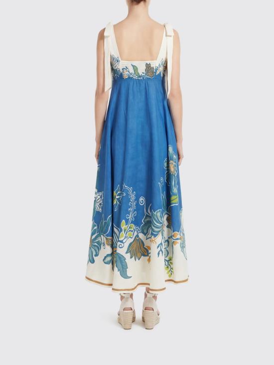 26SS 알레메 롱 원피스 6390D Blue - ALEMAIS