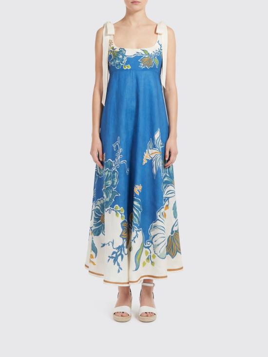 26SS 알레메 롱 원피스 6390D Blue