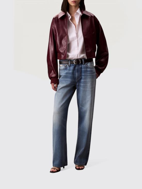 25FW 캘빈클라인 자켓 LV047C518G VLP Burgundy - CALVIN KLEIN